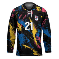Custom Football South Korea WC26 Hockey Jersey Taegeuk Warriors Retro 2022