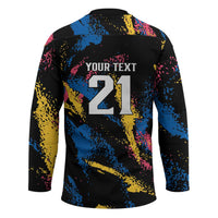 Custom Football South Korea WC26 Hockey Jersey Taegeuk Warriors Retro 2022