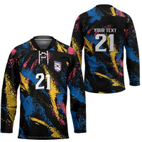 Custom Football South Korea WC26 Hockey Jersey Taegeuk Warriors Retro 2022