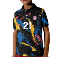 Custom Football South Korea WC26 Kid Polo Shirt Taegeuk Warriors Retro 2022