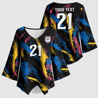 Custom Football South Korea WC26 Kimono Sleeve Blouse Taegeuk Warriors Retro 2022