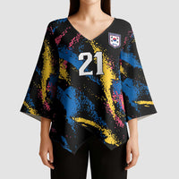 Custom Football South Korea WC26 Kimono Sleeve Blouse Taegeuk Warriors Retro 2022