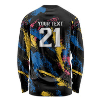 Custom Football South Korea WC26 Long Sleeve Shirt Taegeuk Warriors Retro 2022