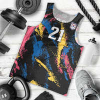 Custom Football South Korea WC26 Men Tank Top Taegeuk Warriors Retro 2022