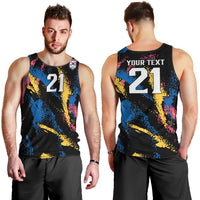 Custom Football South Korea WC26 Men Tank Top Taegeuk Warriors Retro 2022