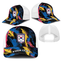 Personalized Football South Korea WC26 Mesh Trucker Cap Taegeuk Warriors Retro 2022