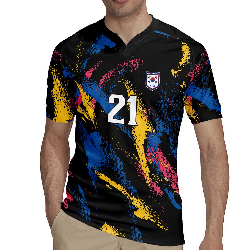 Custom Football South Korea WC26 Rugby Jersey Taegeuk Warriors Retro 2022