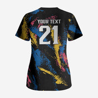 Custom Football South Korea WC26 Scrub Top Taegeuk Warriors Retro 2022