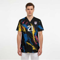 Custom Football South Korea WC26 Scrub Top Taegeuk Warriors Retro 2022