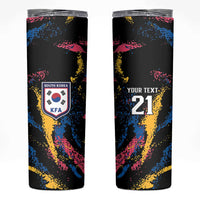 Custom Football South Korea WC26 Skinny Tumbler Taegeuk Warriors Retro 2022