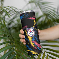 Custom Football South Korea WC26 Skinny Tumbler Taegeuk Warriors Retro 2022