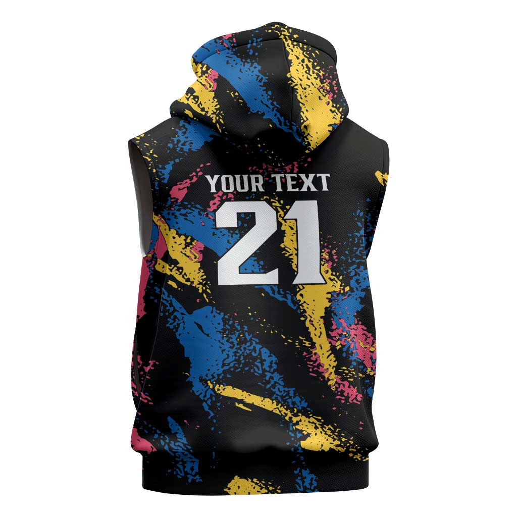 Custom Football South Korea WC26 Sleeveless Hoodie Taegeuk Warriors Retro 2022