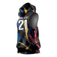 Custom Football South Korea WC26 Sleeveless Hoodie Taegeuk Warriors Retro 2022