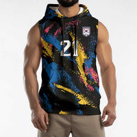 Custom Football South Korea WC26 Sleeveless Hoodie Taegeuk Warriors Retro 2022