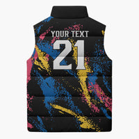 Custom Football South Korea WC26 Sleeveless Puffer Jacket Taegeuk Warriors Retro 2022