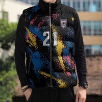 Custom Football South Korea WC26 Sleeveless Puffer Jacket Taegeuk Warriors Retro 2022