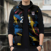Custom Football South Korea WC26 Sleeveless Puffer Jacket Taegeuk Warriors Retro 2022