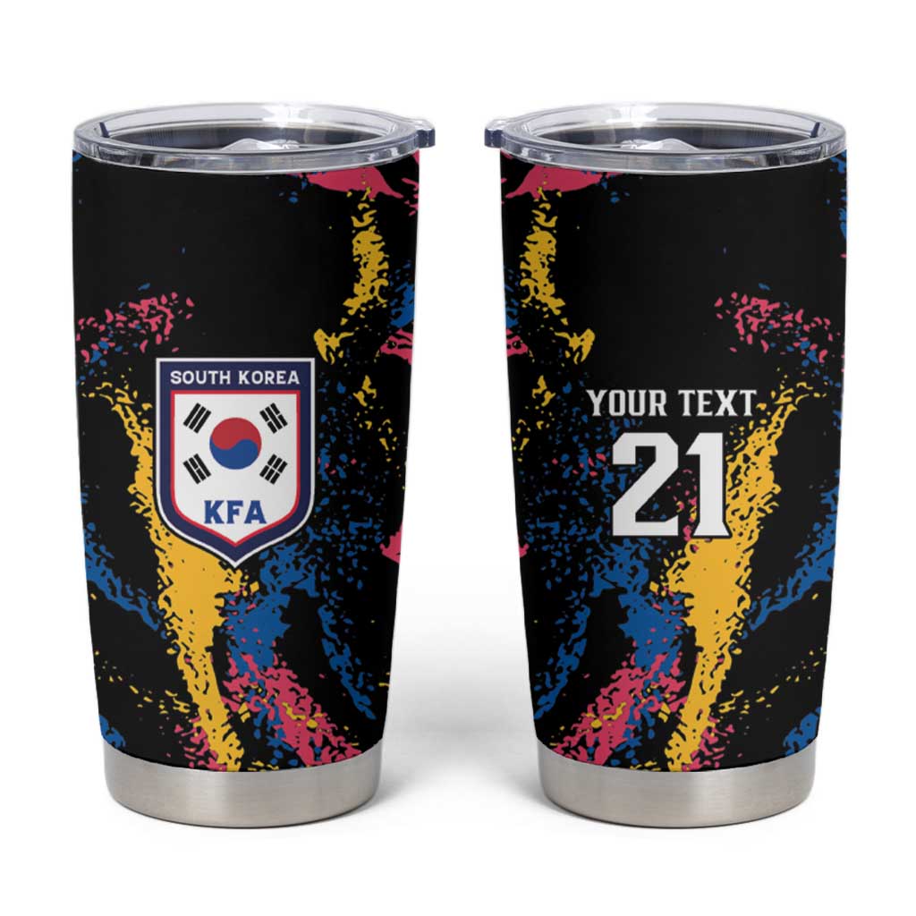 Custom Football South Korea WC26 Tumbler Cup Taegeuk Warriors Retro 2022