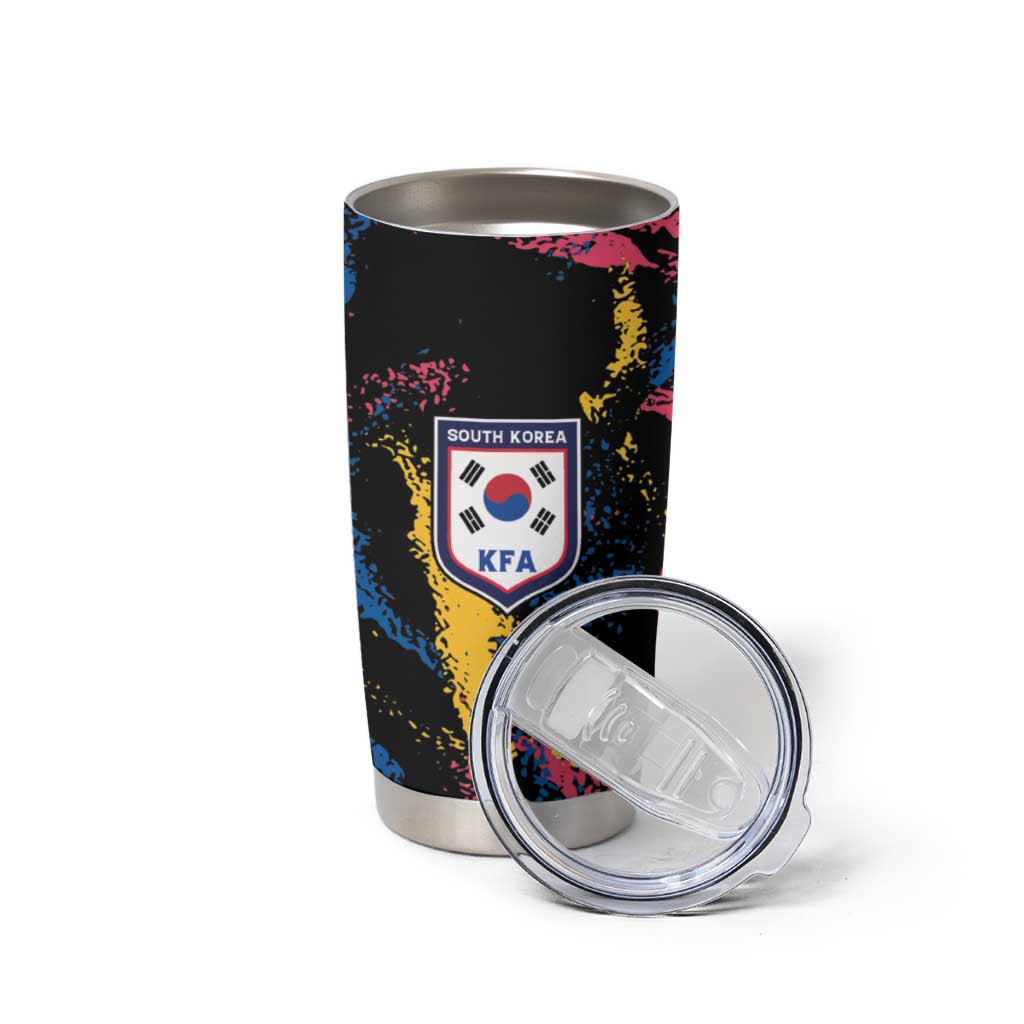Custom Football South Korea WC26 Tumbler Cup Taegeuk Warriors Retro 2022