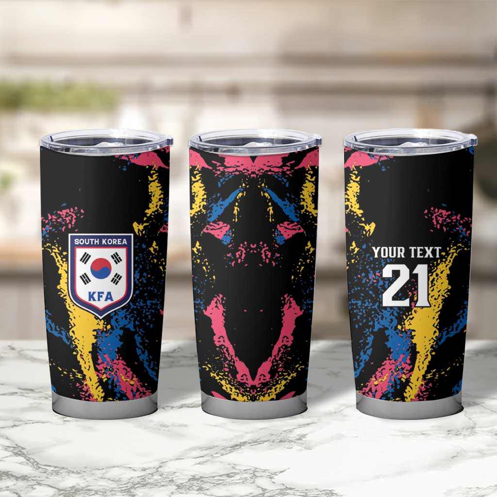 Custom Football South Korea WC26 Tumbler Cup Taegeuk Warriors Retro 2022