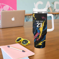 Custom Football South Korea WC26 Tumbler With Handle Taegeuk Warriors Retro 2022