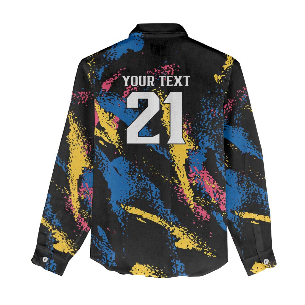 Custom Football South Korea WC26 Women Casual Shirt Taegeuk Warriors Retro 2022
