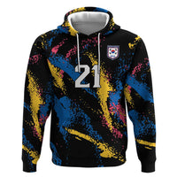 Custom Football South Korea WC26 Zip Hoodie Taegeuk Warriors Retro 2022