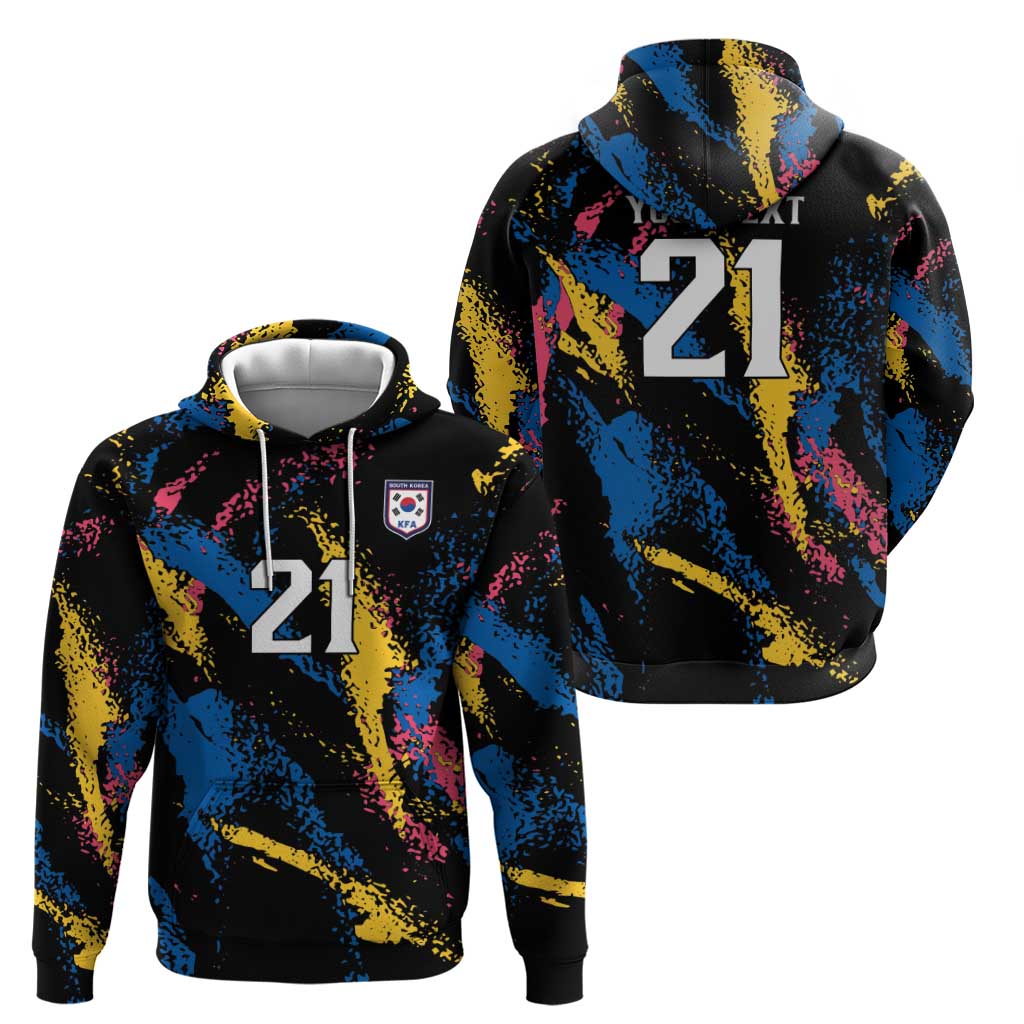 Custom Football South Korea WC26 Zip Hoodie Taegeuk Warriors Retro 2022