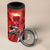 Canada Ice Hockey Champions Personalized 4 in 1 Can Cooler Tumbler Proud Member of the Eh Team
