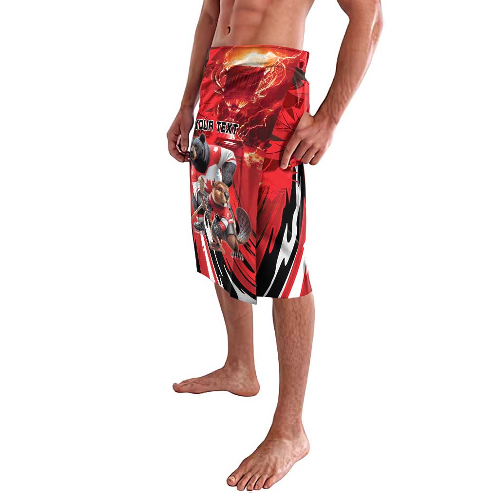 Canada Ice Hockey Champions Personalized Lavalava Proud Member of the Eh Team