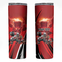 Canada Ice Hockey Champions Personalized Skinny Tumbler Proud Member of the Eh Team