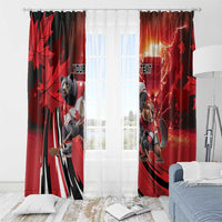 Canada Ice Hockey Champions Personalized Window Curtain Proud Member of the Eh Team