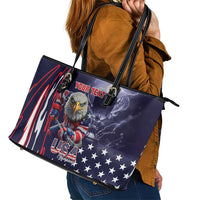 United States Ice Hockey Champions Personalized Leather Tote Bag Lets Go Boy USA Goal