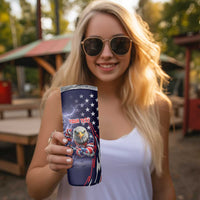 United States Ice Hockey Champions Personalized Skinny Tumbler Lets Go Boy USA Goal