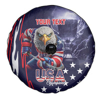 United States Ice Hockey Champions Personalized Spare Tire Cover Lets Go Boy USA Goal