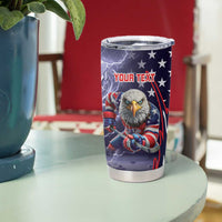 United States Ice Hockey Champions Personalized Tumbler Cup Lets Go Boy USA Goal