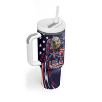 United States Ice Hockey Champions Personalized Tumbler With Handle Lets Go Boy USA Goal