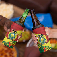 Bolivia Andean Condor Kantuta Flowers 4 in 1 Can Cooler Tumbler