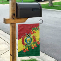 Bolivia Andean Condor Kantuta Flowers Garden Flag LT9