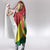 Bolivia Andean Condor Kantuta Flowers Hooded Blanket LT9