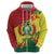 Bolivia Andean Condor Kantuta Flowers Hoodie