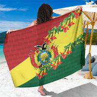 Bolivia Andean Condor Kantuta Flowers Sarong