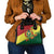 Bolivia Andean Condor Kantuta Flowers Shoulder Handbag