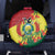 Bolivia Andean Condor Kantuta Flowers Spare Tire Cover