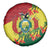 Bolivia Andean Condor Kantuta Flowers Spare Tire Cover