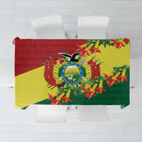 Bolivia Andean Condor Kantuta Flowers Tablecloth LT9