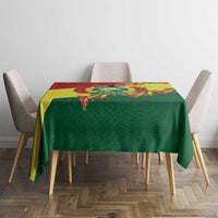 Bolivia Andean Condor Kantuta Flowers Tablecloth