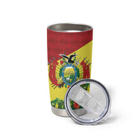 Bolivia Andean Condor Kantuta Flowers Tumbler Cup