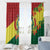 Bolivia Andean Condor Kantuta Flowers Window Curtain LT9