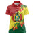 Bolivia Andean Condor Kantuta Flowers Women Polo Shirt